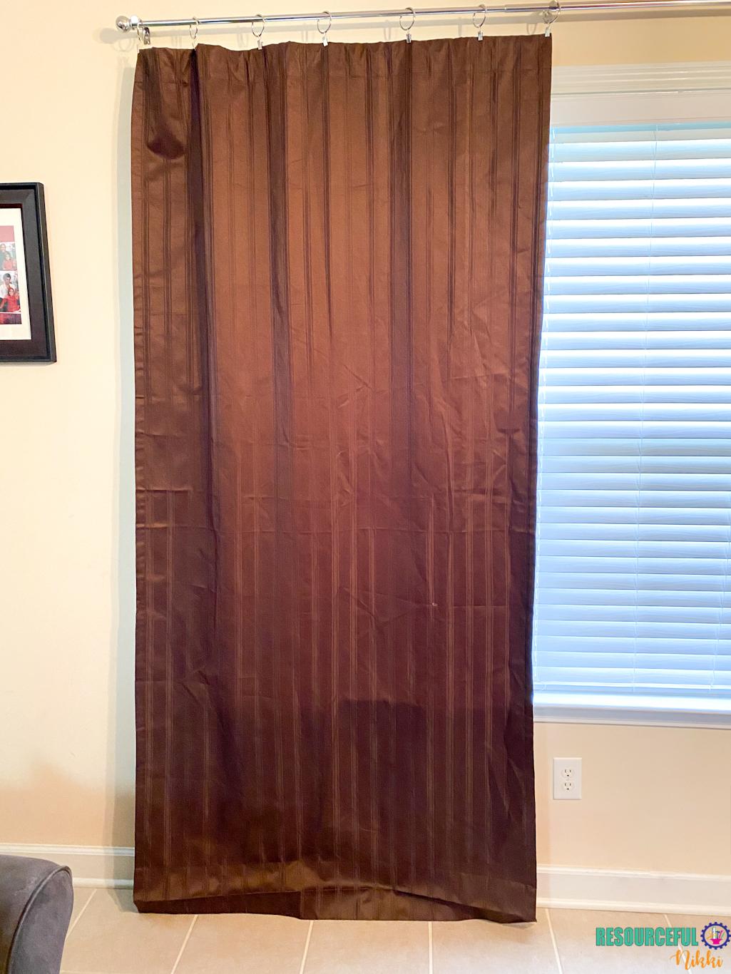 Four Ways To Lengthen Curtains | Resourceful Nikki Resourceful Nikki